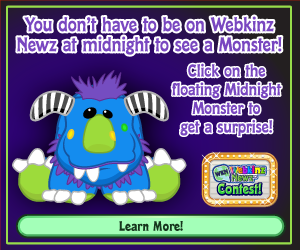Webkinz Midnight Monster